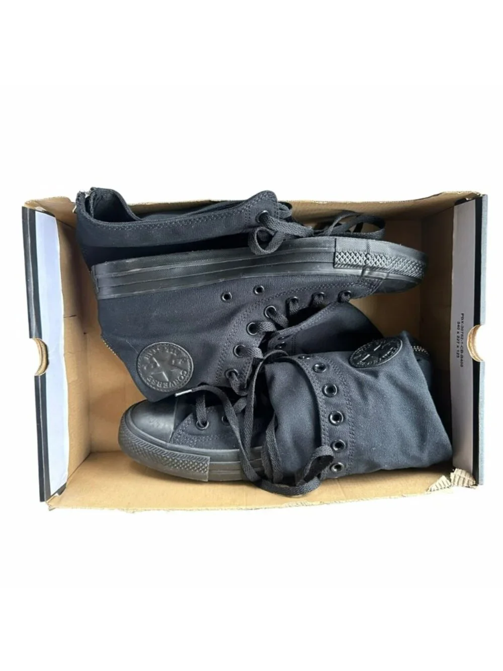 ⭐Converse Chuck Taylor XXHi Sz 9 Men's Knee-high Boots Sneaker Black A12325C New